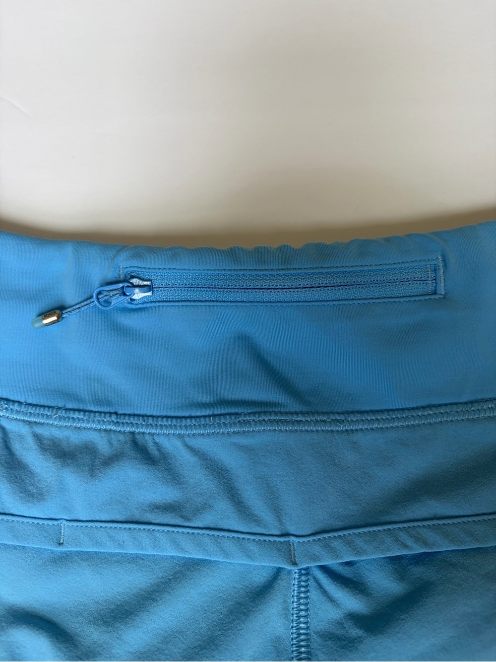 Lululemon Speed Short Blue Running Shorts Size 8 - Rare - Matching Bra Avail - Picture 5 of 6